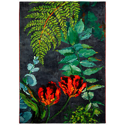 Designers Guild Tulipani Rug, Granite Designers Guild Tulipani Rug, Granite